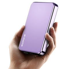 E GATE 120 PW ওয়্যারলেস পাওয়ার ব্যাংক 10000mAh ফাস্ট চার্জিং | QC+PD ফাস্ট চার্জার - অ্যান্ড্রয়েড, আইফোন 12 এবং তার উপরে ব্যবহারের জন্য 22.5W তারযুক্ত এবং 15W ওয়্যারলেস পাওয়ার ব্যাংক | ম্যাগনেটিক রিং সহ | ধাতব ফিনিশ | ভারতে তৈরি