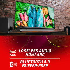 EGate Duster 8X HTC (Home Theatre Combo) | 100% Dust Proof Automatic Android Projector + 210W Soundbar with ARC | 800 ISO Lumen & 1700FC | FHD 1080 Native, 4K HDR, HDMI ARC, 1GB + 32GB