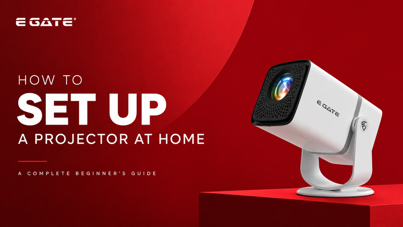 How to Set Up a Projector at Home