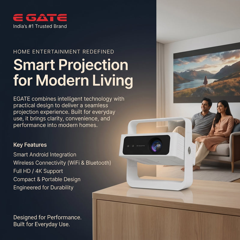 Transforming Home Entertainment with Smart Projection Technology