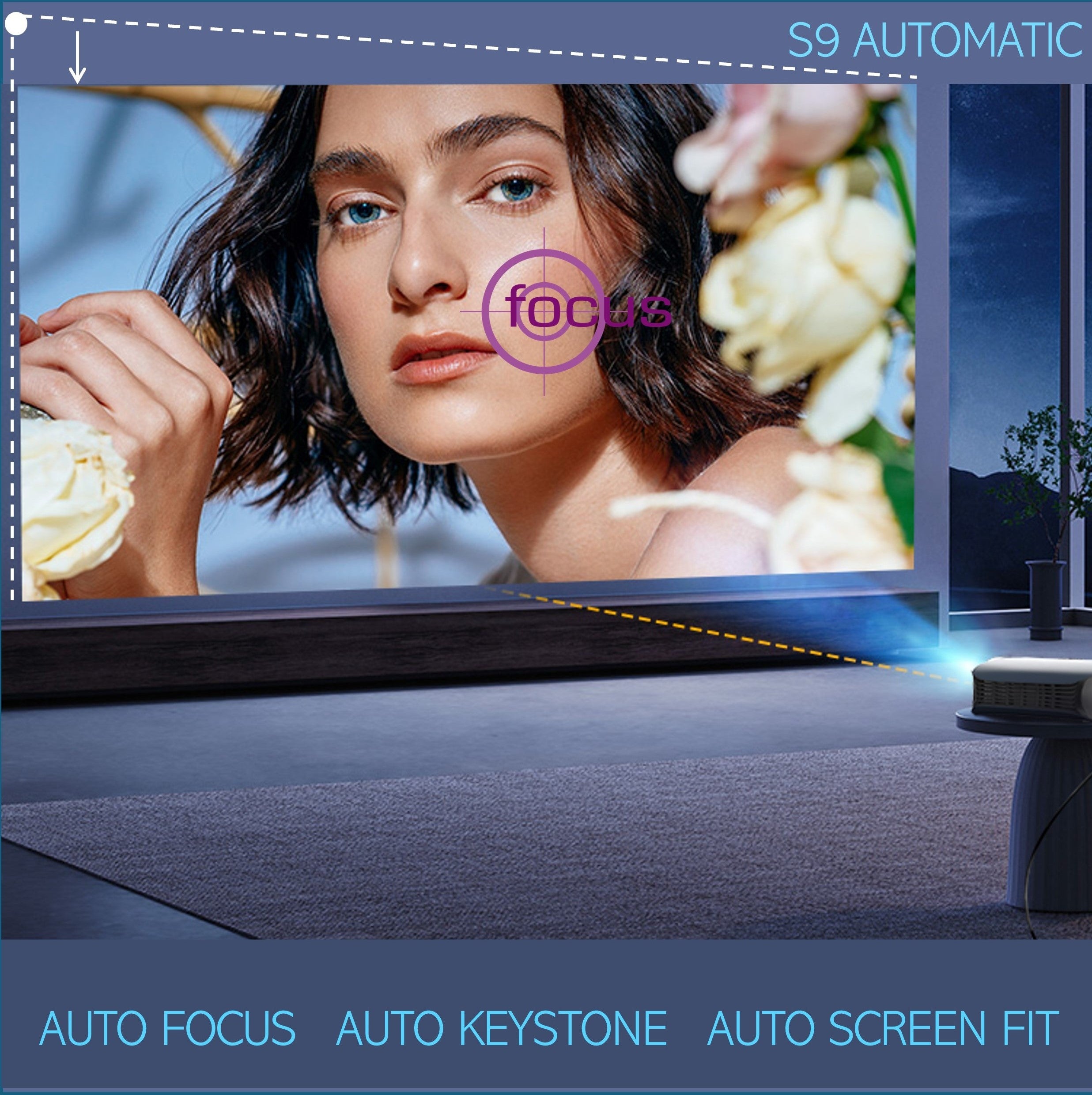 EGate S9 Pro Sealed Full Automatic Projector