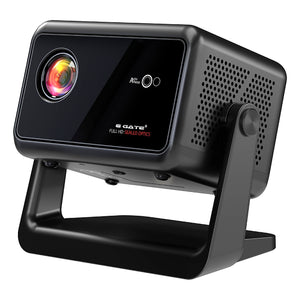 EGATE Duster 5X dust free Android projector front view with auto focus and sealed optics
