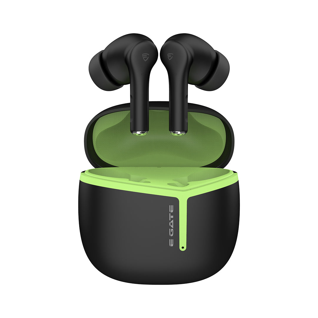 E Gate C9 TWS Earbuds with 33 Hrs Playtime,Dual Mics,Touch Control,Low Latency, BT v5.0 Bluetooth Ear buds with Voice Assistant,13mm Bass Dynamic Driver, Water Resistant Wireless Earphones (Black)